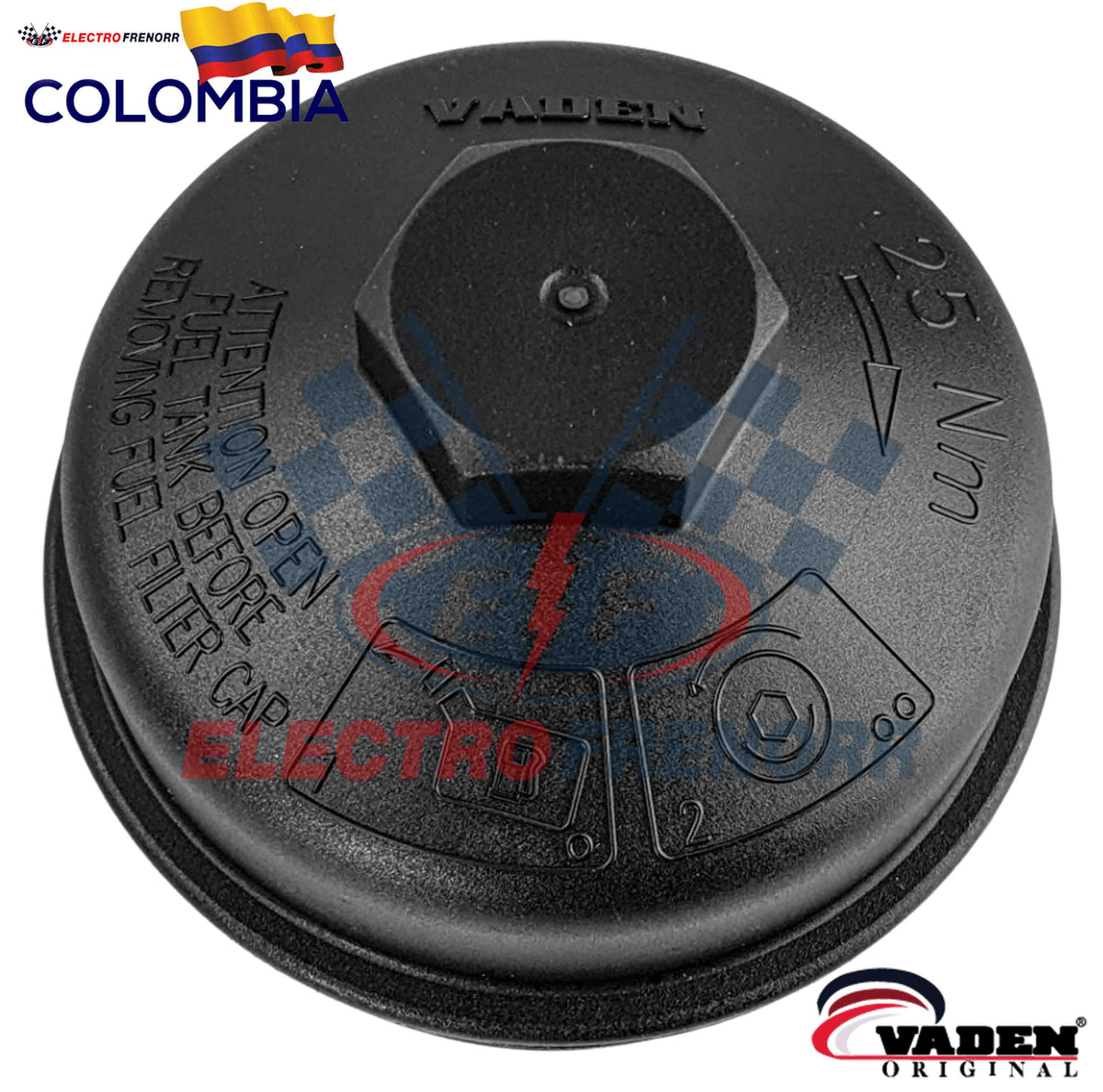 Tapa Filtro Combustible Mercedes Atego marca VADEN referencia 0101 047