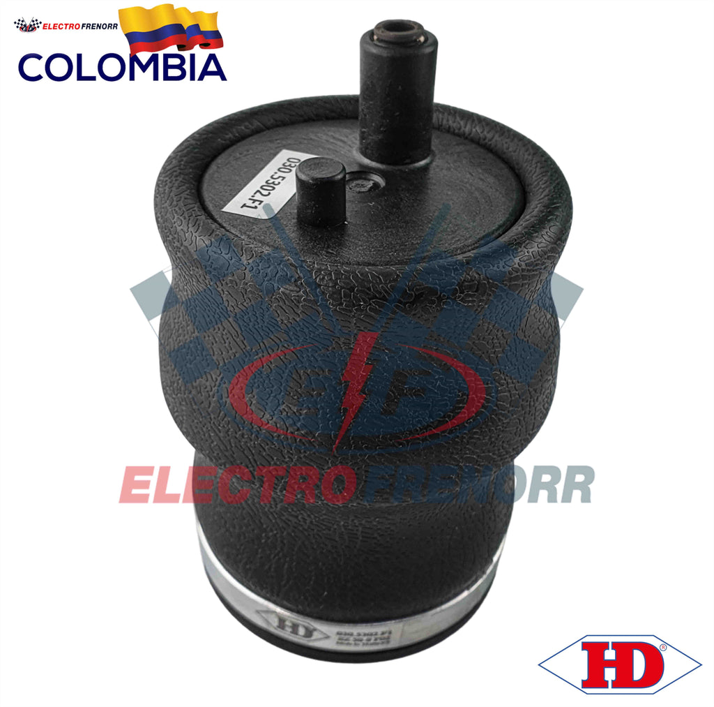 Balde air spring HD para suspensión de camiones pesados, repuesto para vehículos de carga