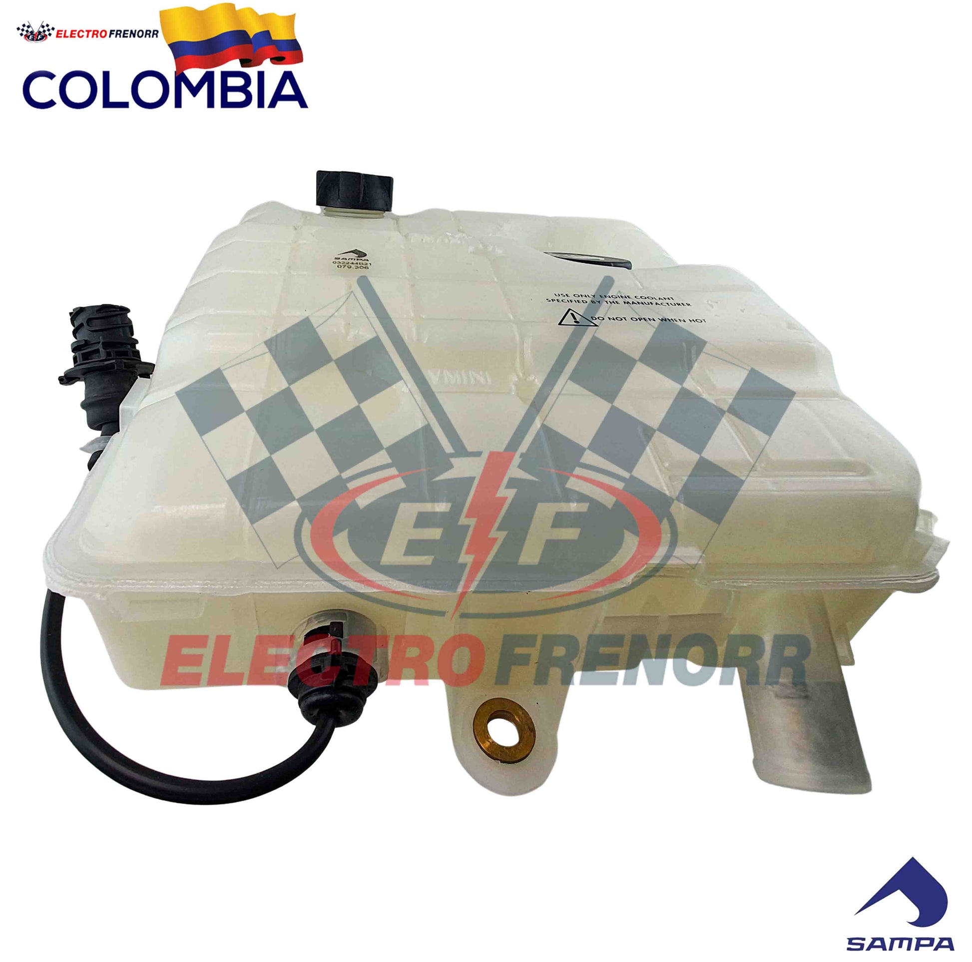 Depósito de expansión Sampa para camiones, repuesto de enfriamiento para vehículo pesado