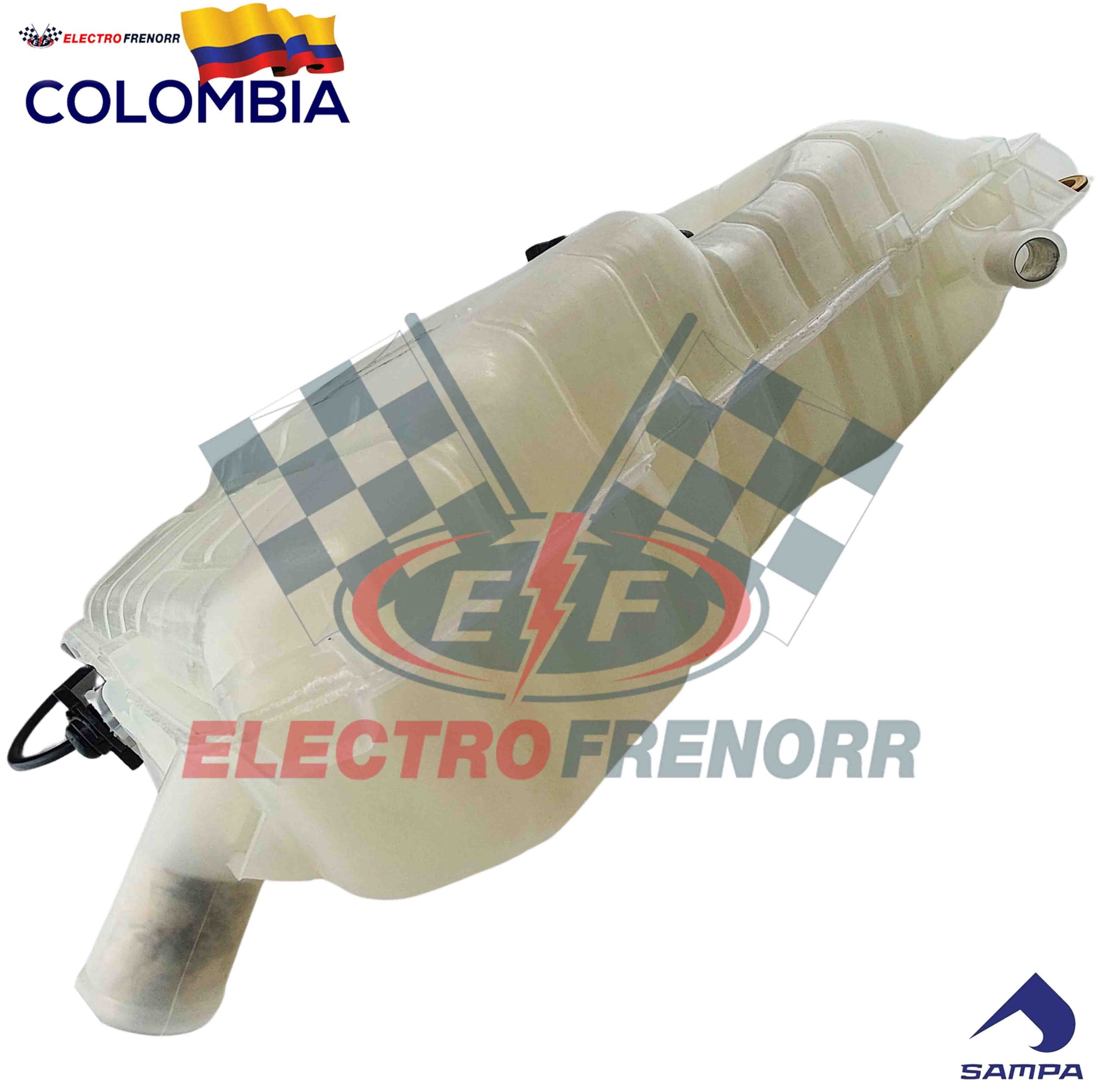 Tanque de expansión Sampa para camiones, repuesto para sistema de refrigeración de vehículos pesados