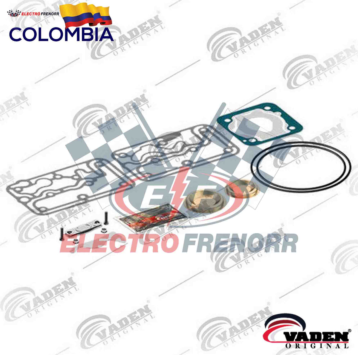 Empaquetadura Culata MP8 marca VADEN referencia 1300 025 101