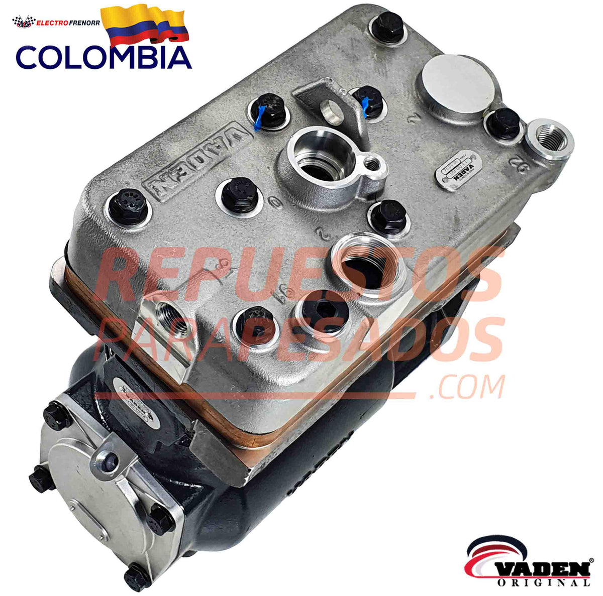 Compresor Volvo B10 marca VADEN referencia 1300 090 008