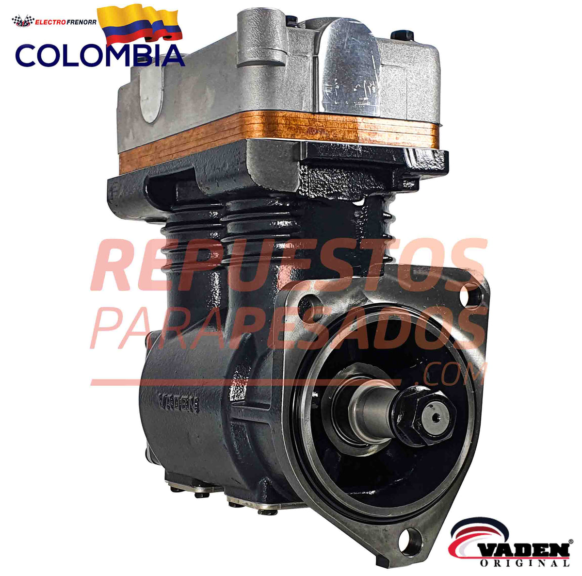Compresor Volvo B10 marca VADEN referencia 1300 090 008
