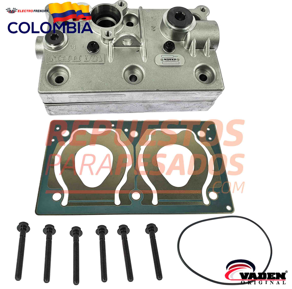 Culata para Compresor de Freno de Aire Volvo marca VADEN referencia 13 19 10