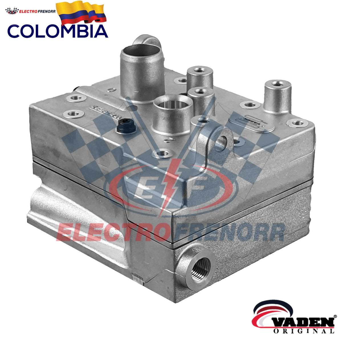 Culata Compresor X-15 Kenworth marca VADEN referencia 16 17 10