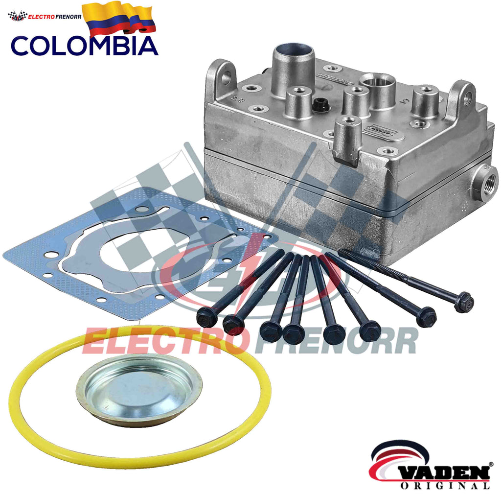 Culata Compresor X-15 Kenworth marca VADEN referencia 16 17 10
