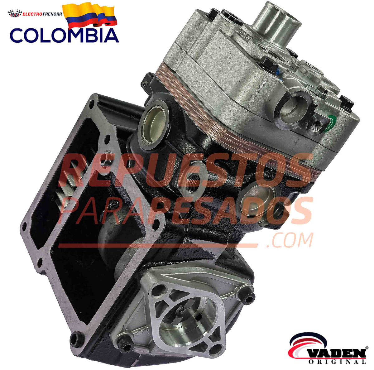 Compresor de Aire Monocilindrico Sinotruck marca VADEN referencia 3700 020 001