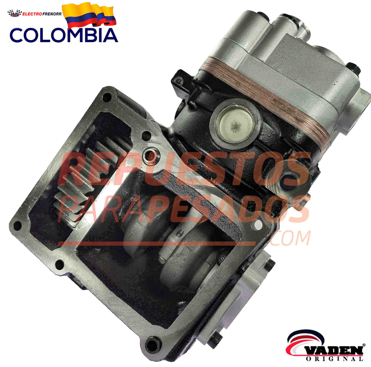 Compresor de Aire Monocilindrico Sinotruck marca VADEN referencia 3700 020 001