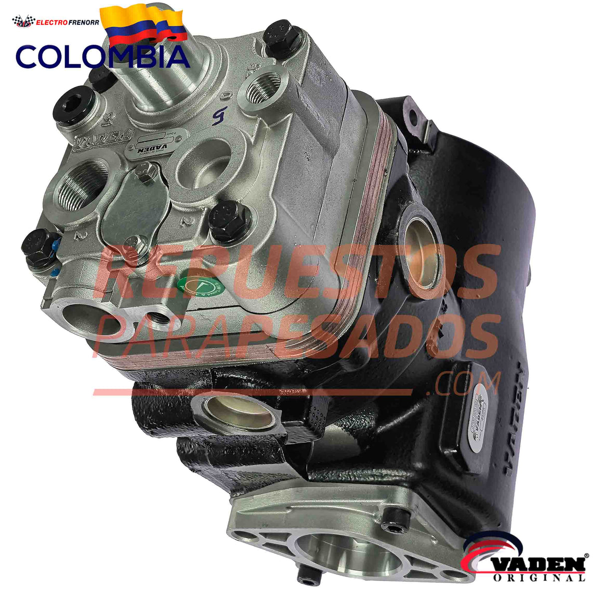 Compresor de Aire Monocilindrico Sinotruck marca VADEN referencia 3700 020 001