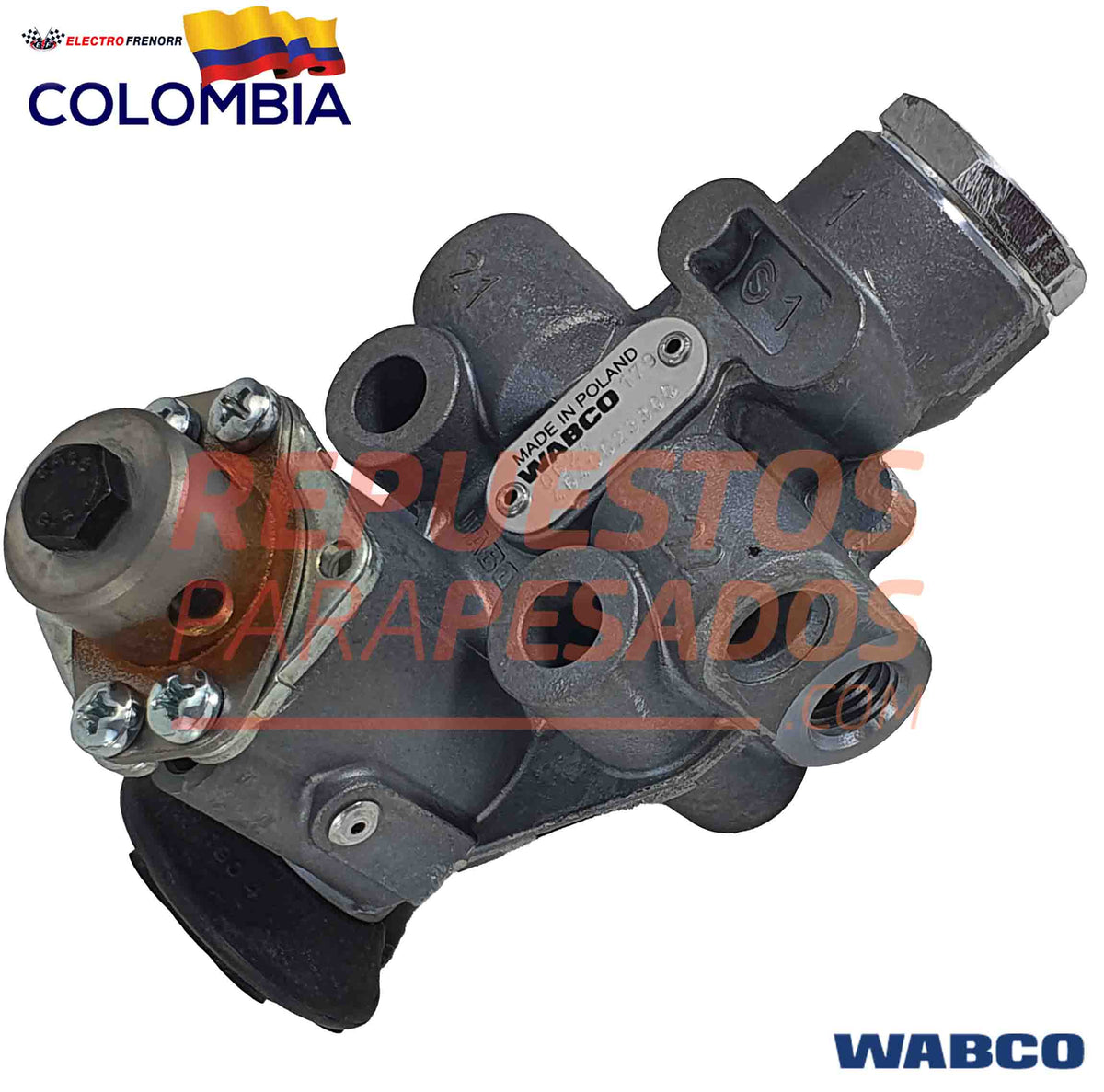 Válvula Niveladora de Suspensión marca WABCO referencia 4640023300