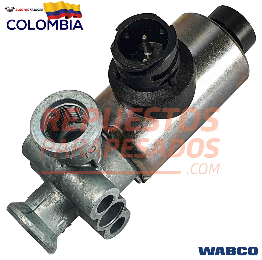 Válvula Solenoide 24V Normalmente Cerrada marca WABCO referencia 4720706390