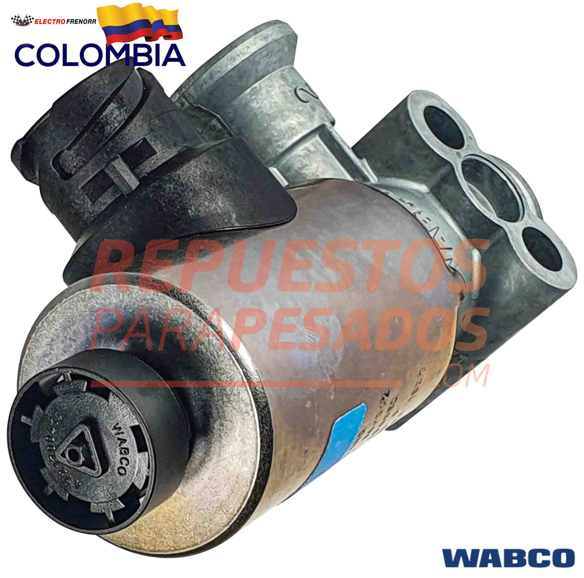 Válvula Solenoide 24V Normalmente Cerrada marca WABCO referencia 4720706390