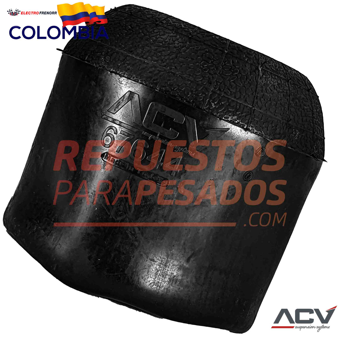 Bombona de Suspensión Mercedes-Benz, Volvo, Setra y Daf ACV 67-80001
