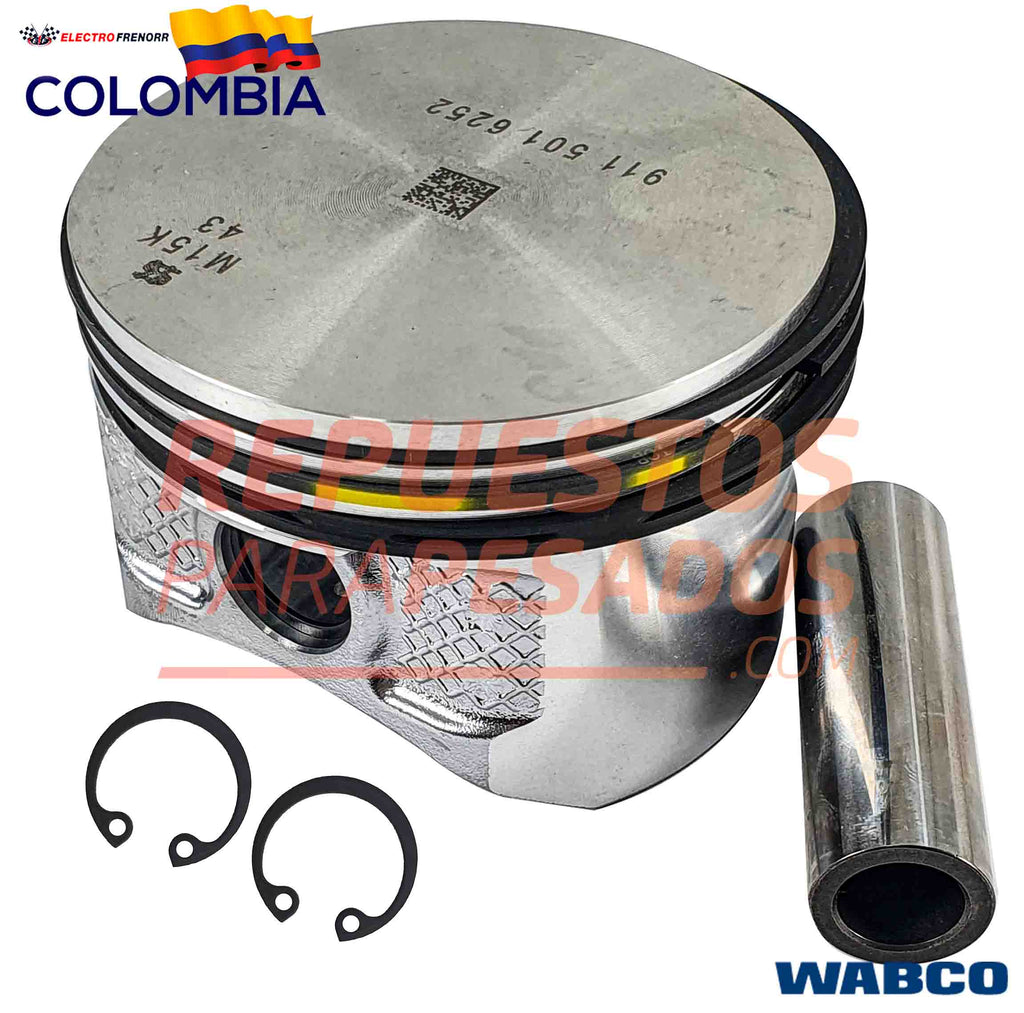 Pistón y Anillos Compresor 85 mm STD marca WABCO referencia 9115016252