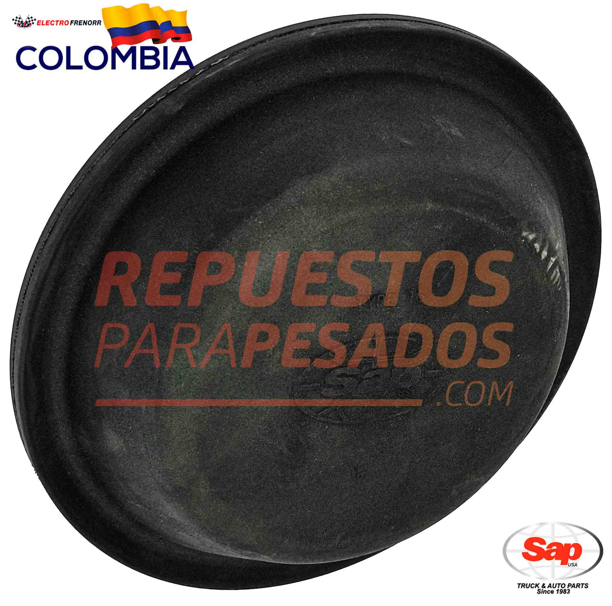 Diafragma Cámara de Freno Tipo 16 marca SAP referencia T16L