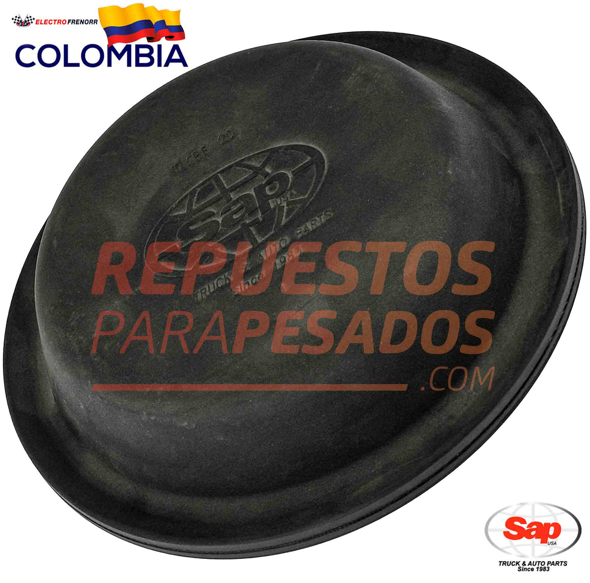 Diafragma Cámara de Freno Tipo 20 marca SAP referencia T20L